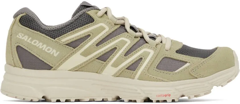 Salomon Taupe X-MISSION 4 Sneakers