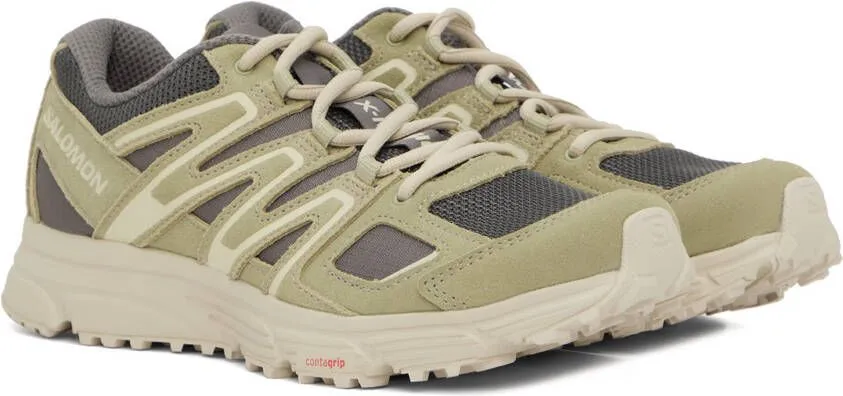 Salomon Taupe X-MISSION 4 Sneakers