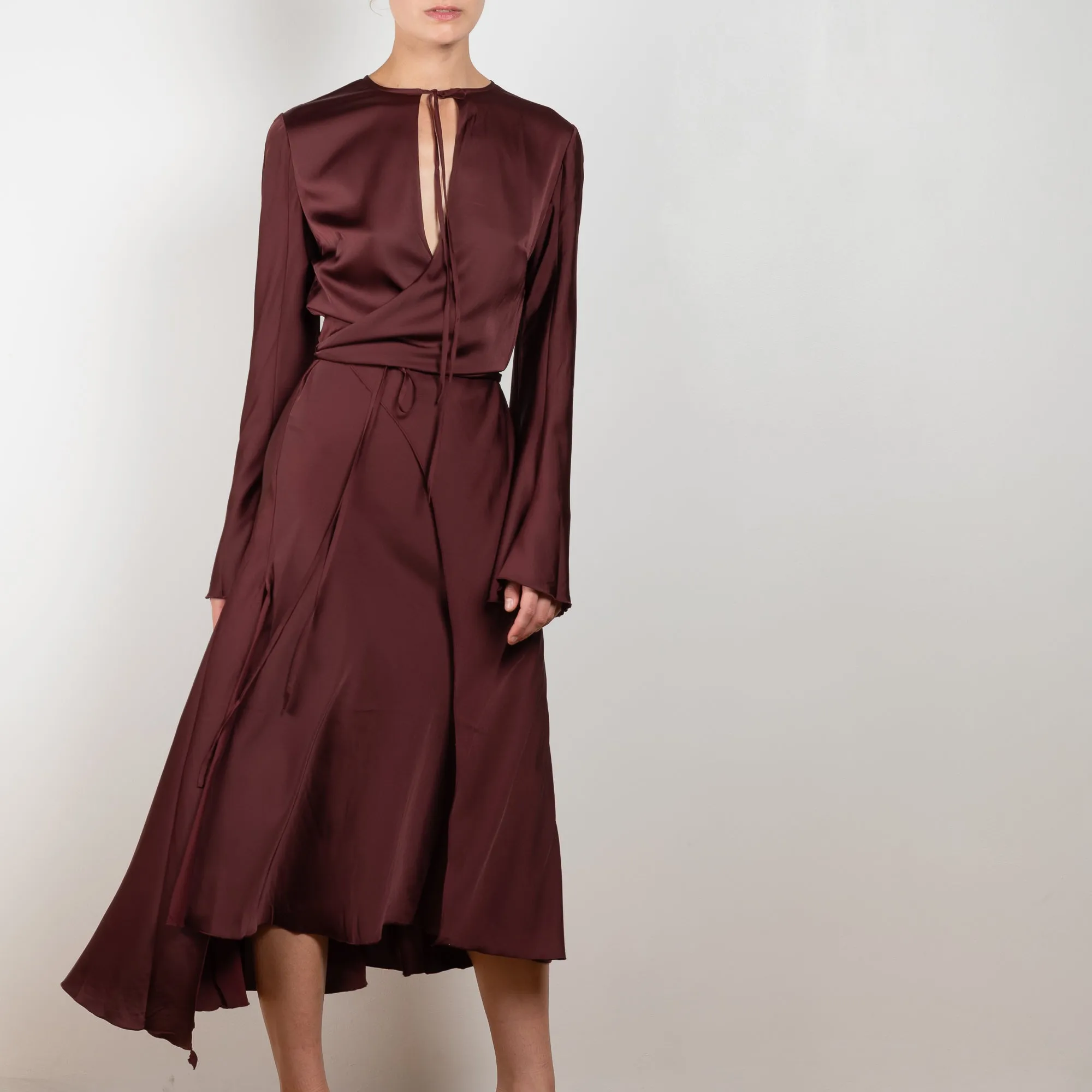 Satin Dress 776