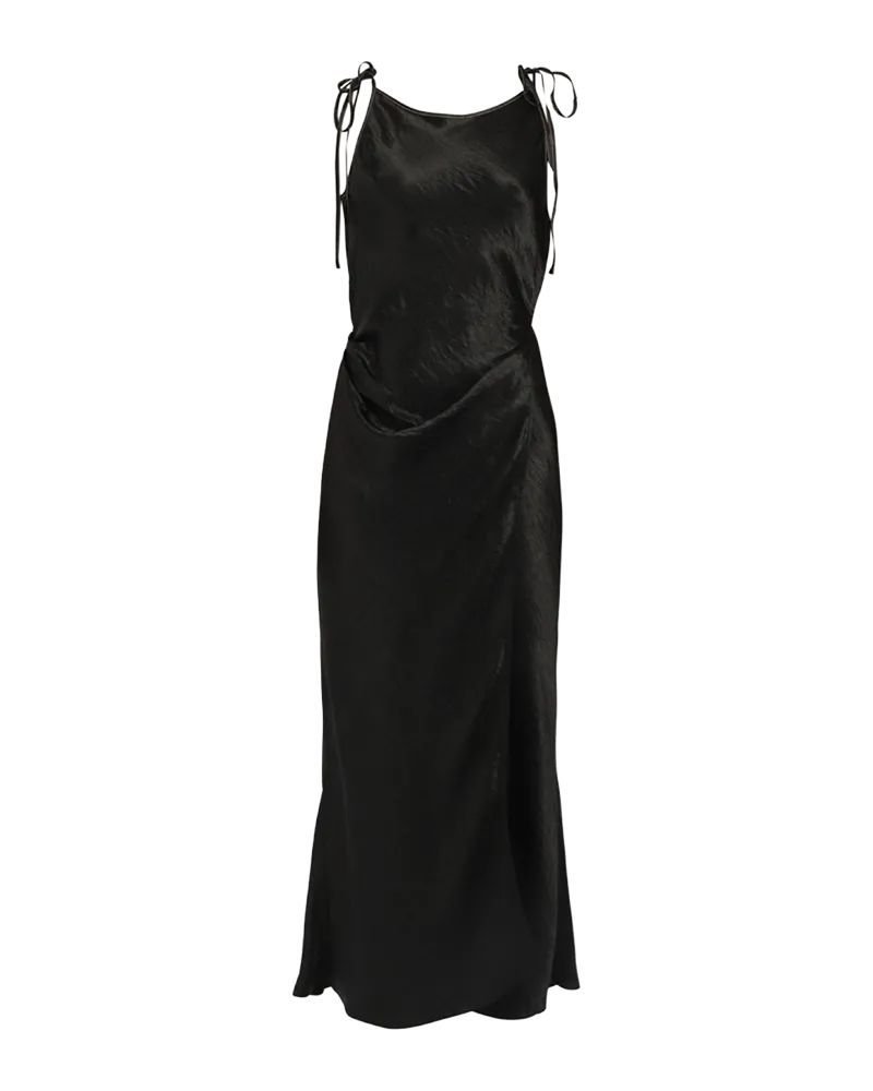 Satin Strap Dress