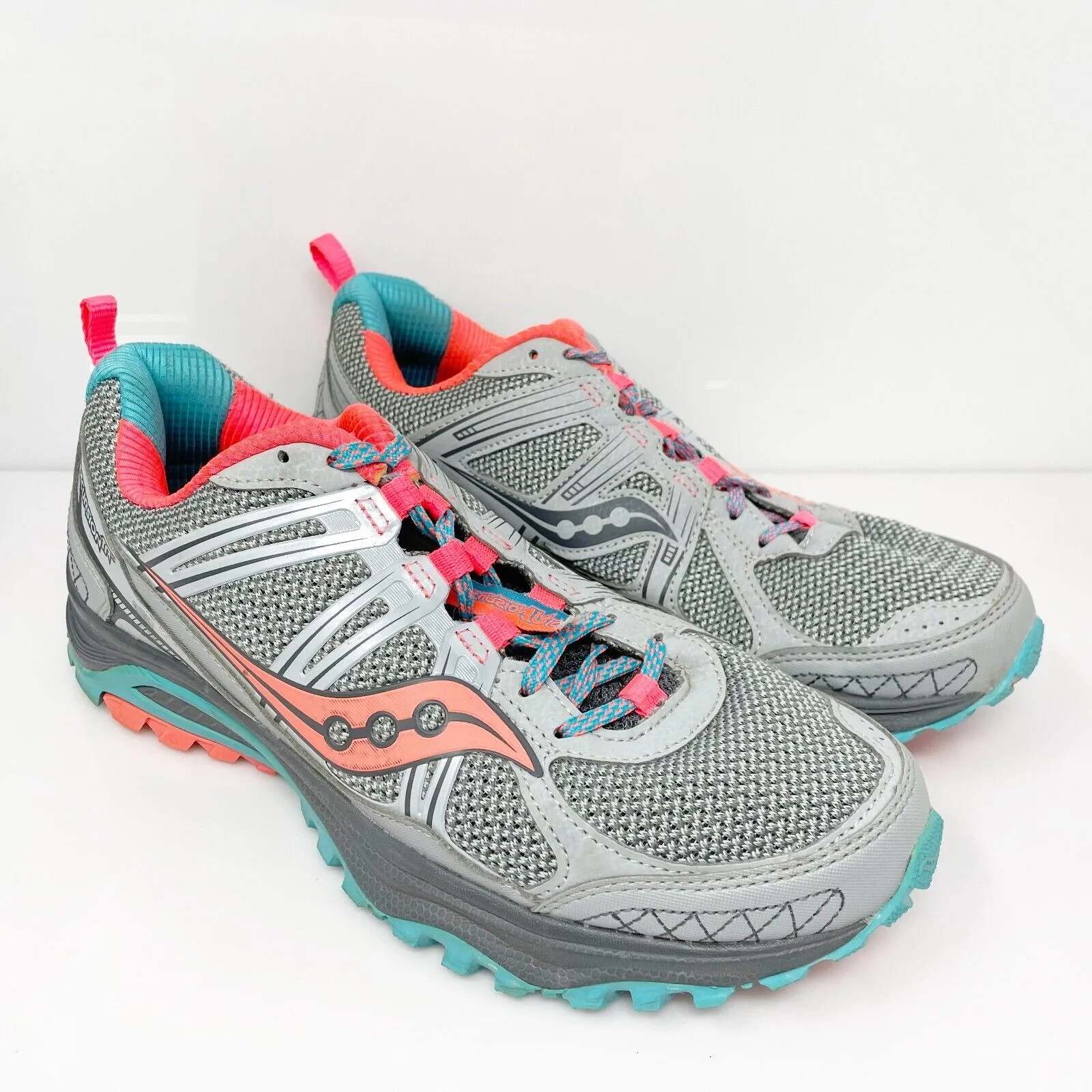 Saucony Womens Excursion TR10 S15311-1 Gray Running Shoes Sneakers Size 8.5 W