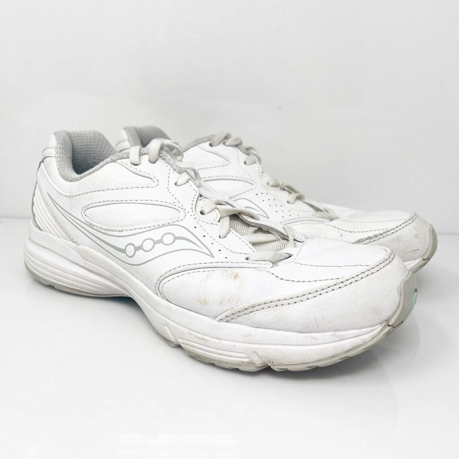 Saucony Womens Integrity Walker 3 S50205-1 White Running Shoes Sneakers Size 9 W