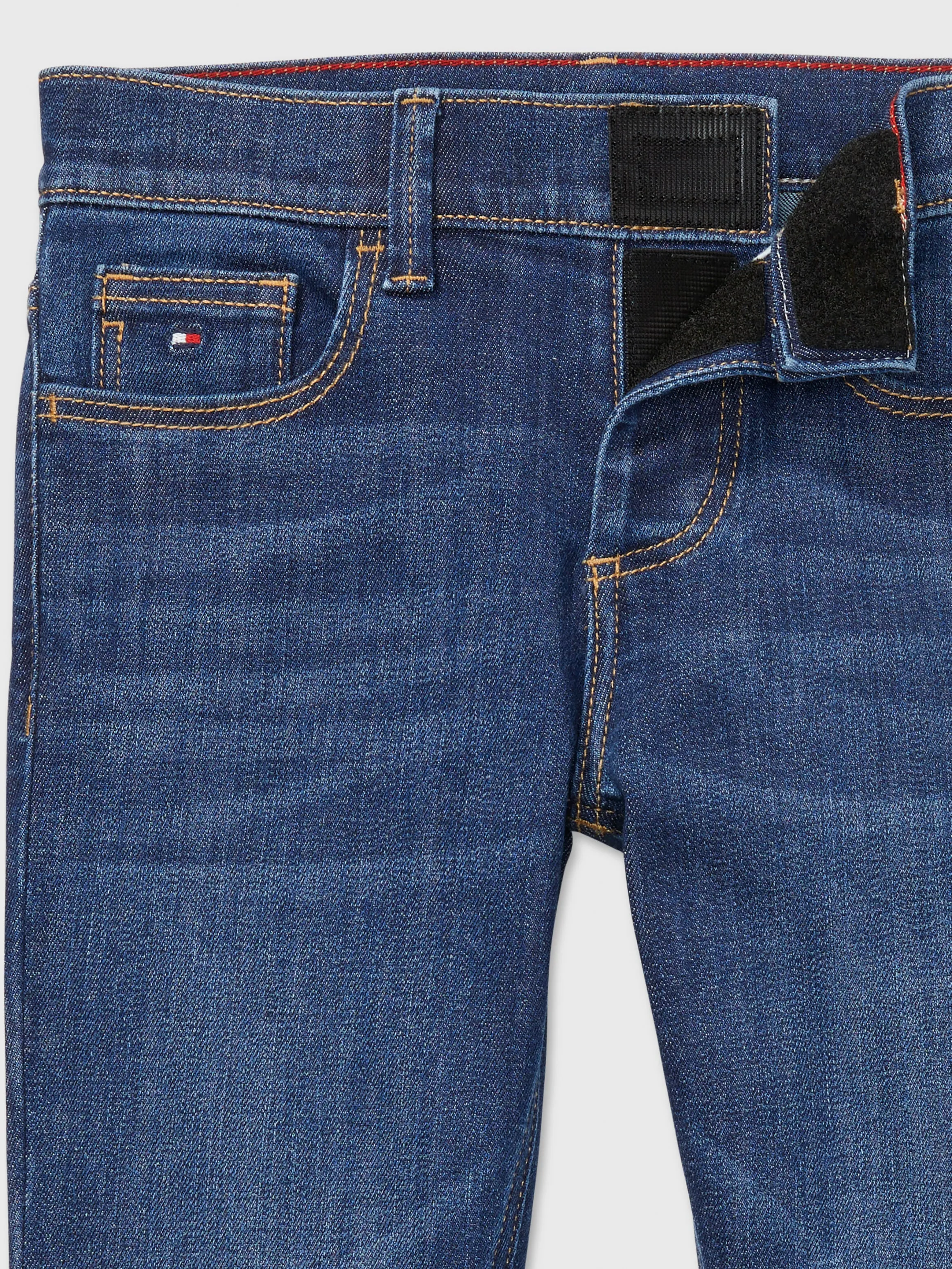 Scanton Slim Jeans (Girls) - Dark Wash