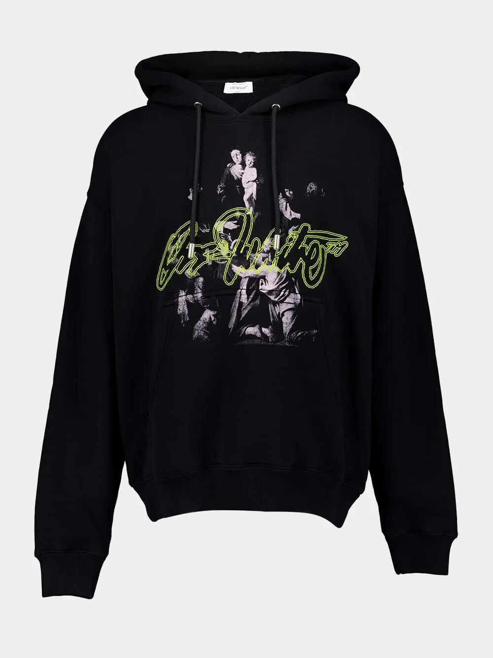 Script Mary Graphic Print Hoodie