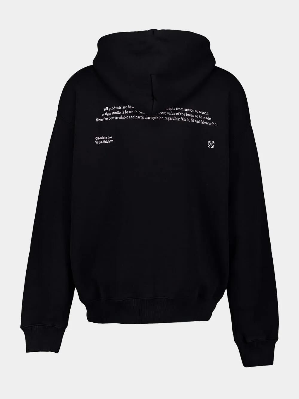 Script Mary Graphic Print Hoodie