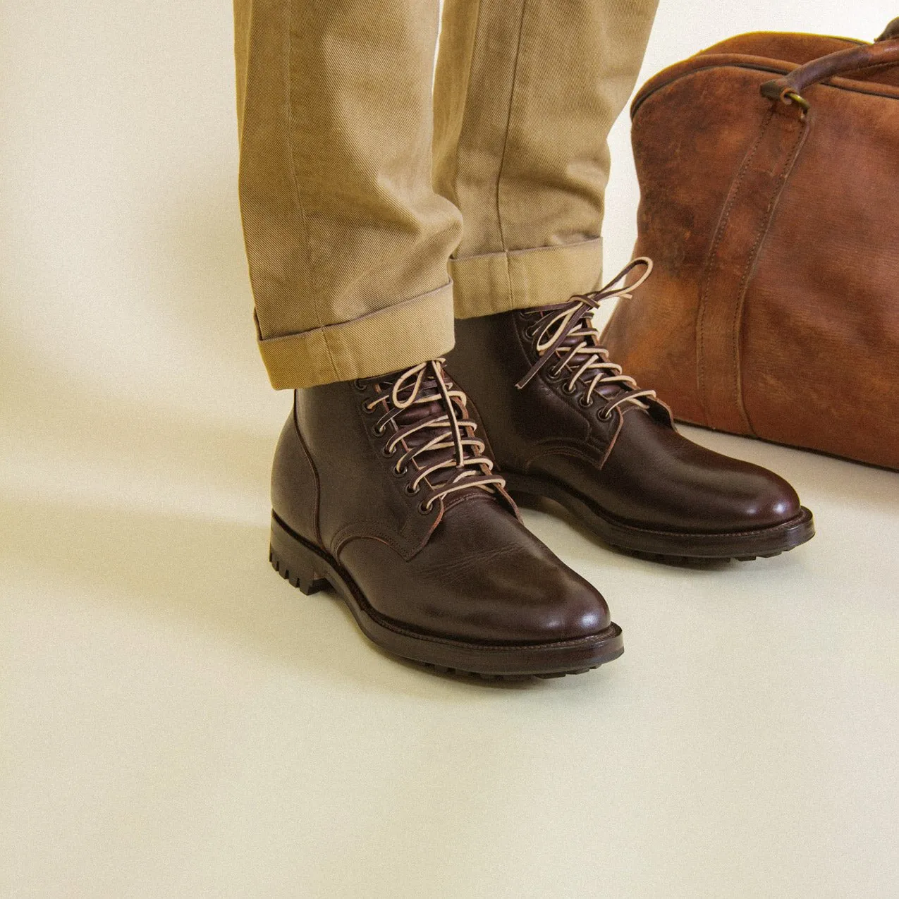 Service Boot 1035 - Dark Brown Wooly Chromexcel