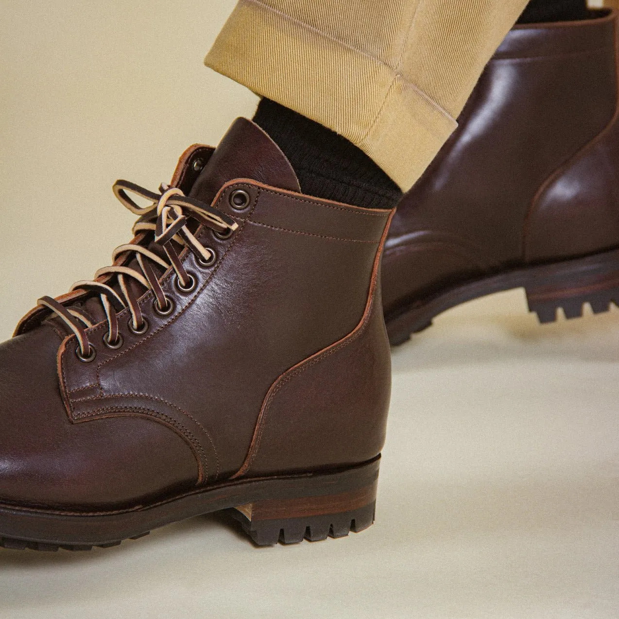 Service Boot 1035 - Dark Brown Wooly Chromexcel