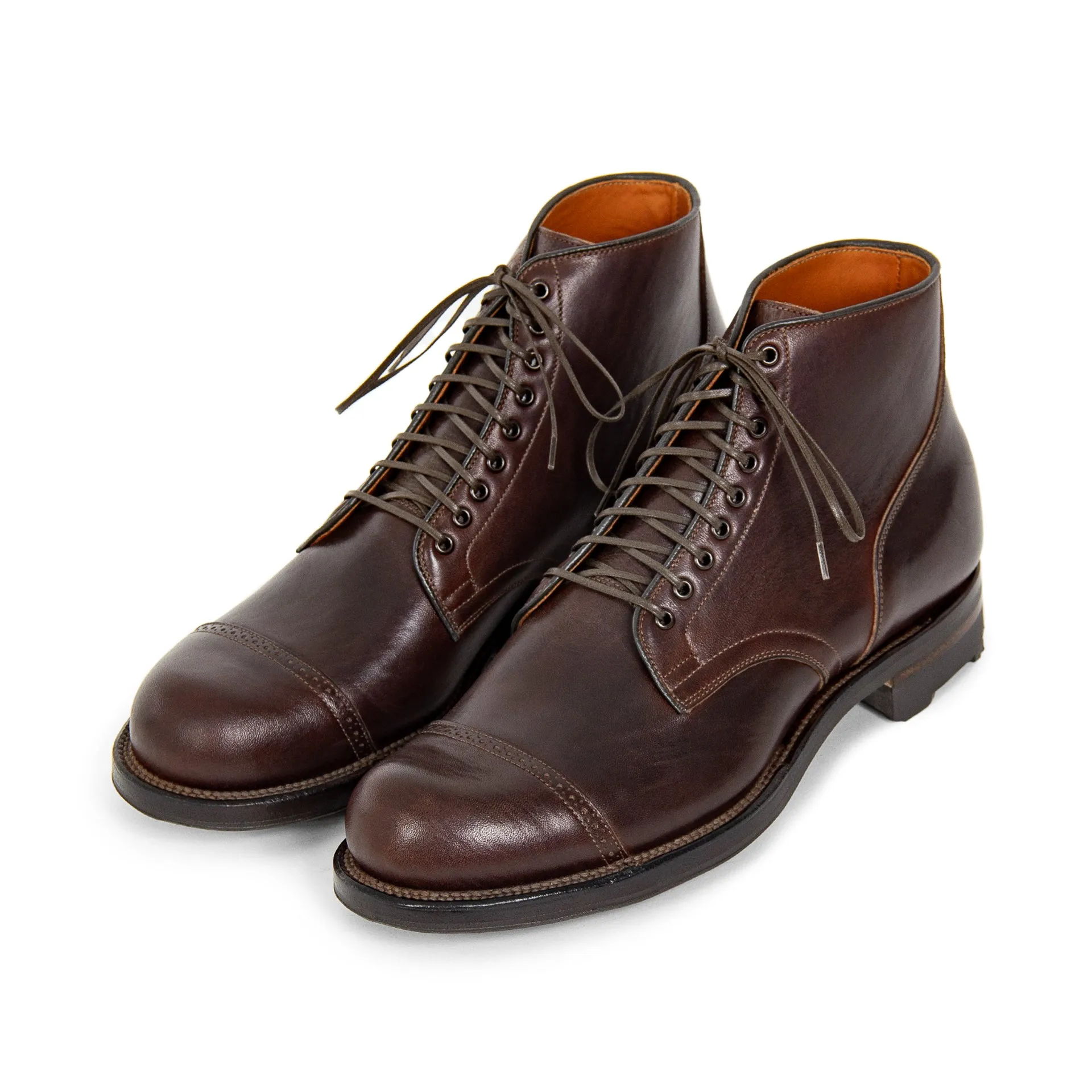 Service Boot 2040 BCT - Dark Brown Latigo Horsehide