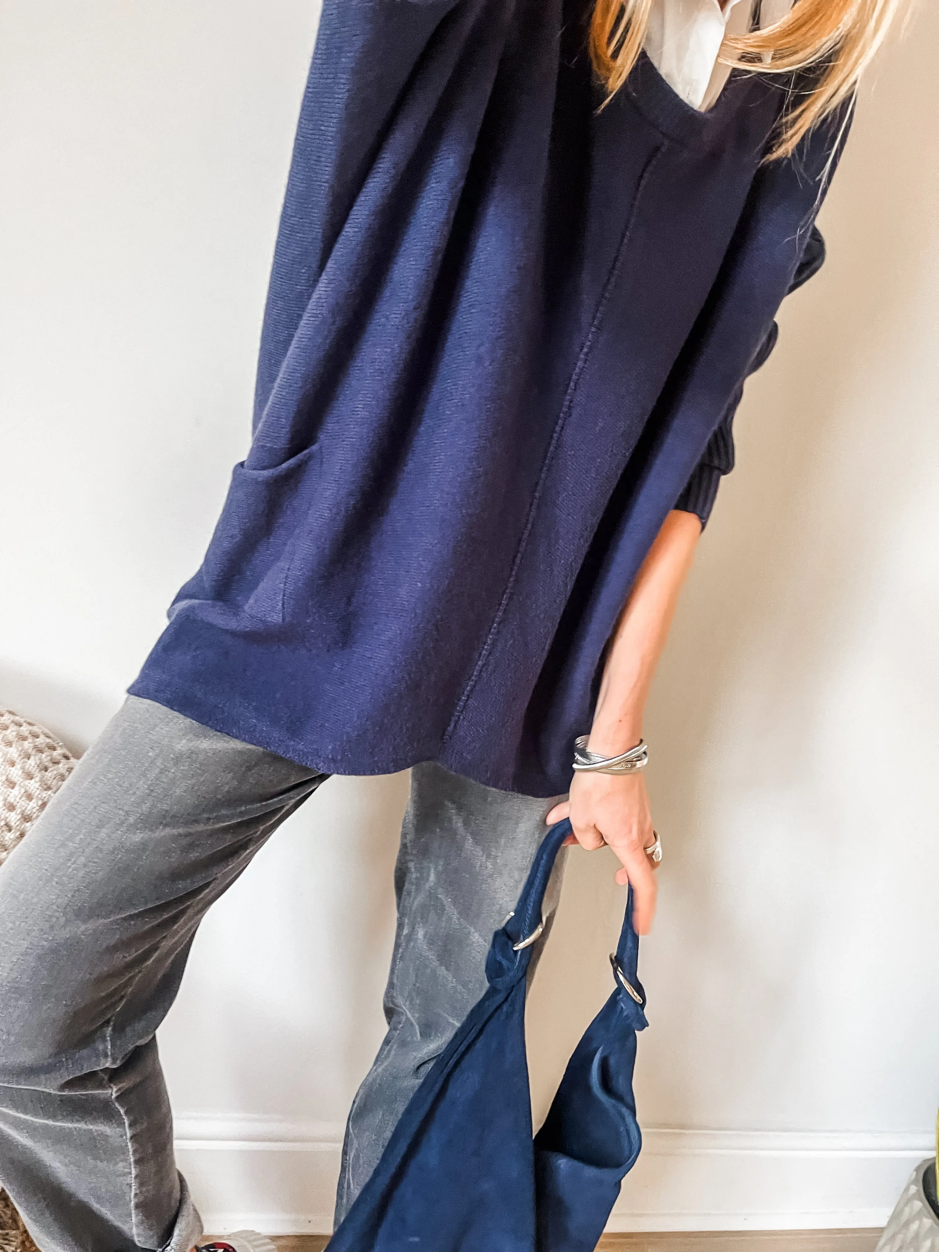 Shirt Collar Jumper