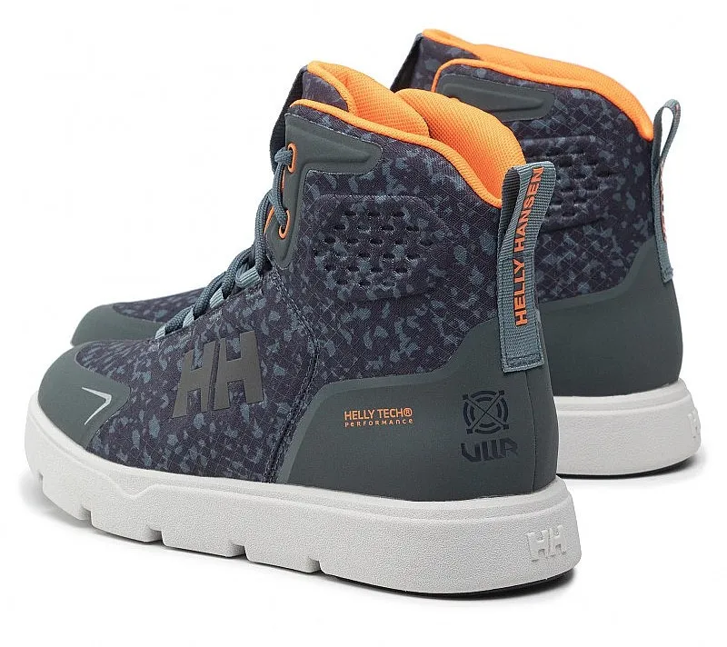 shoes Helly Hansen Canyon ULLR Boot Helly Tech - Trooper/Neon Orange - men´s