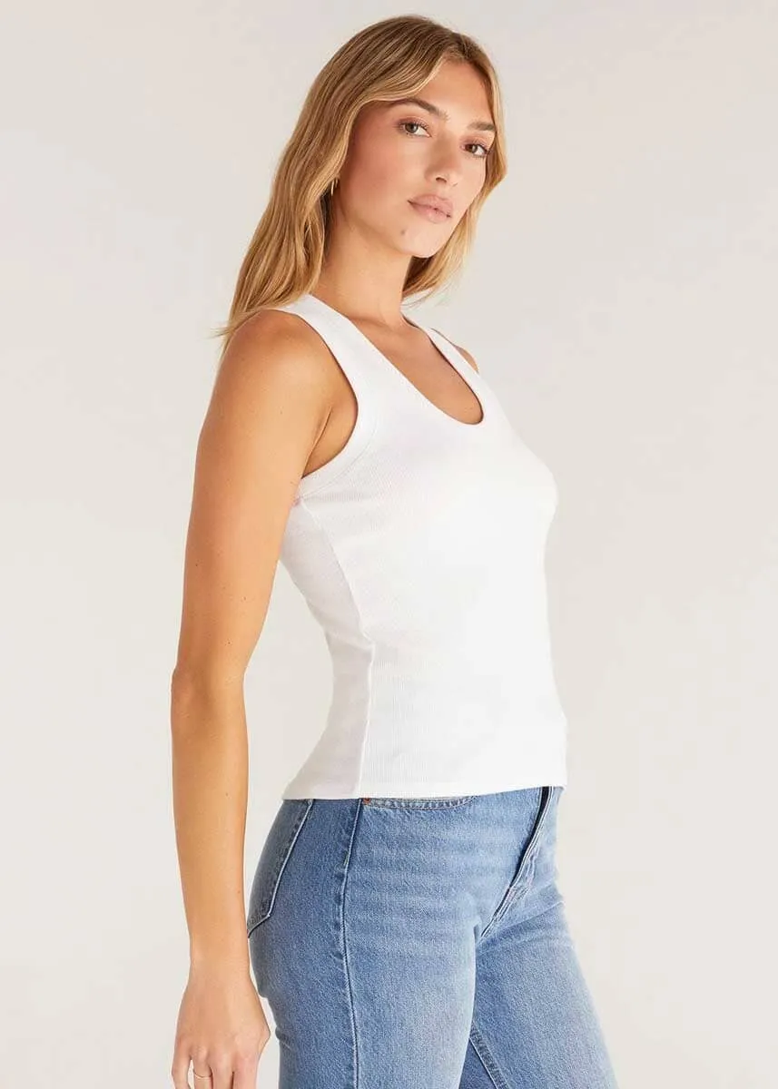 Sirena Rib Tank - White