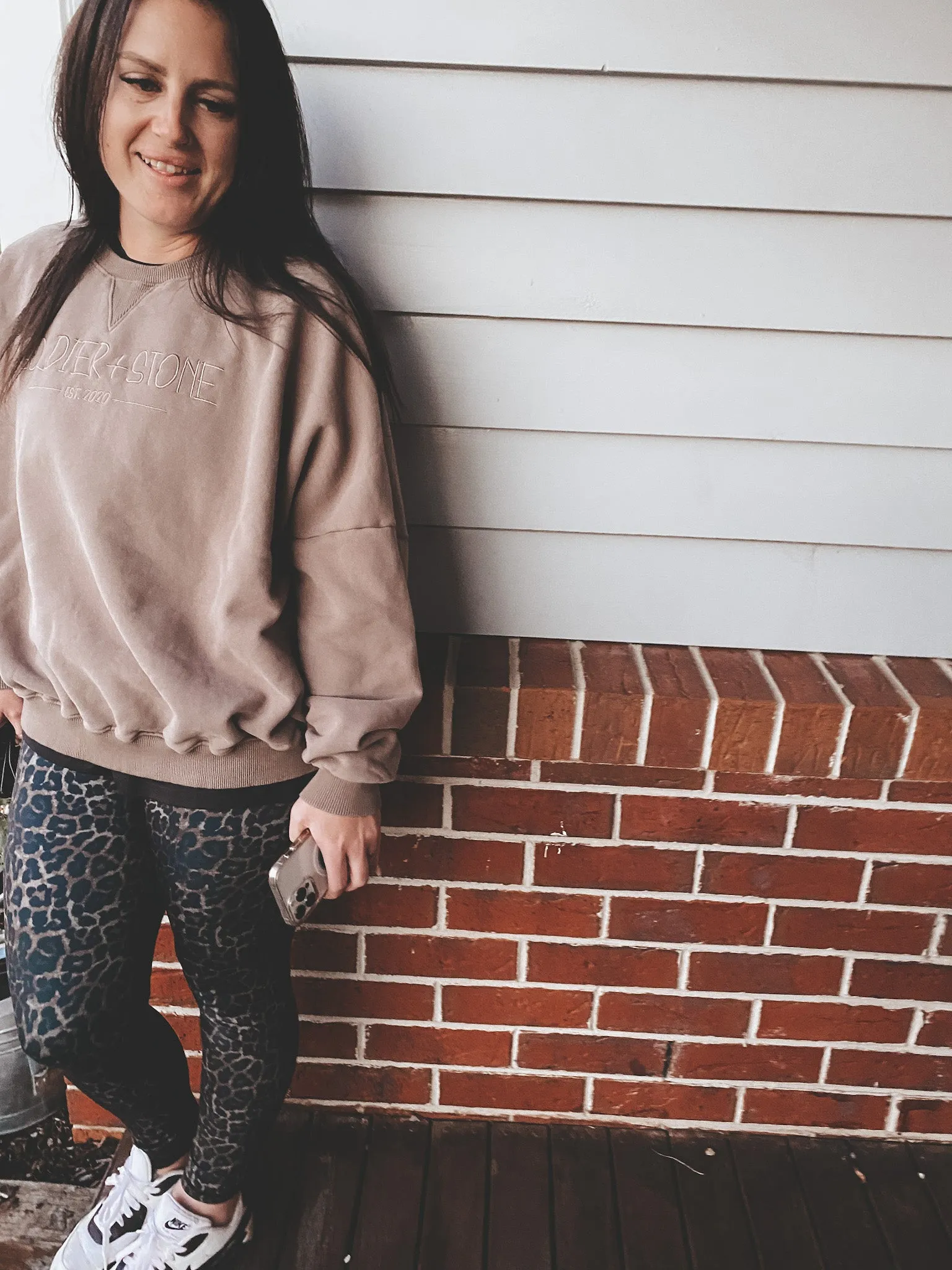 Soldier+Stone Mum Jumper