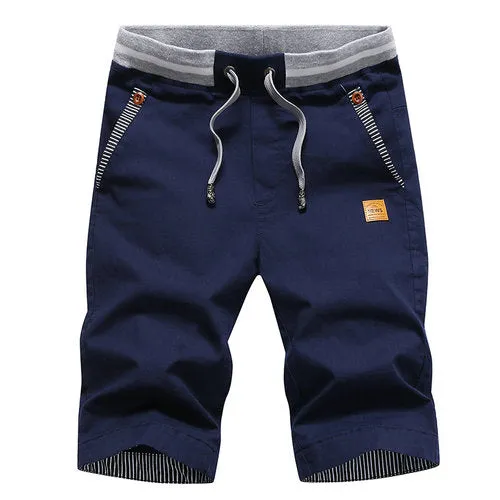 Solid Casual Shorts