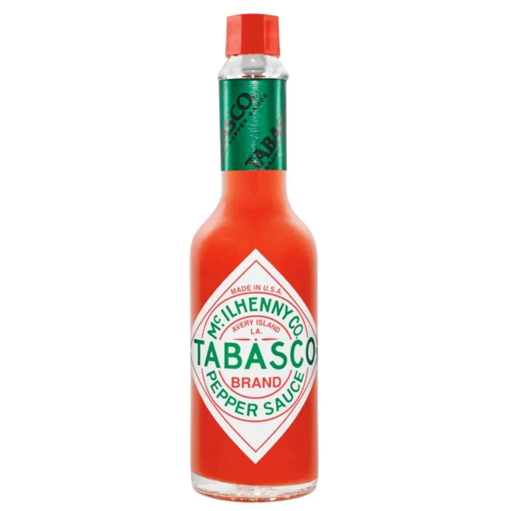 Tabasco Original Red Pepper Sauce Hot Chilli 60ml Box 12