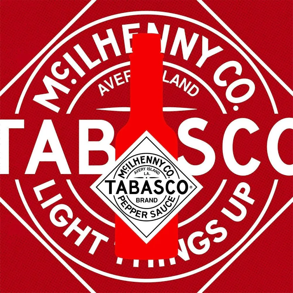 Tabasco Original Red Pepper Sauce Hot Chilli 60ml Box 12