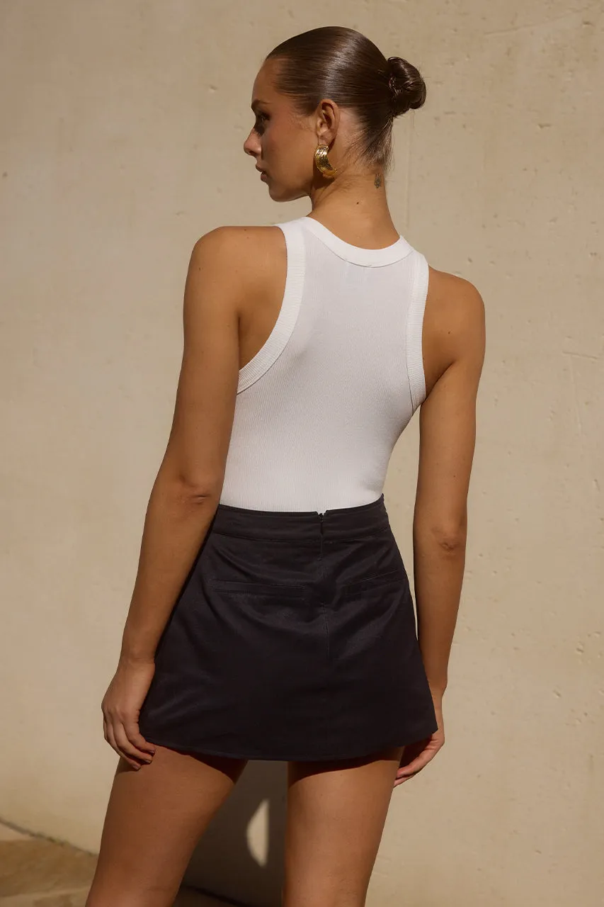 TATUM MINI SKIRT - BLACK
