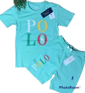 Teal Polo by RL