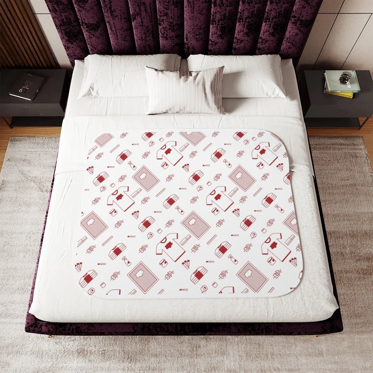 Template Sherpa Blanket