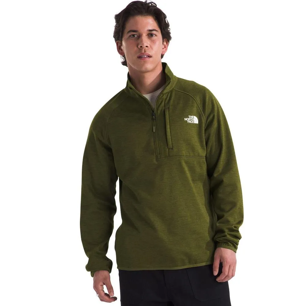 the north face canyonlands 1/2-zip pullover fleece jacket - men's