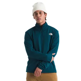 the north face cedar trail grid 1/4 zip fleece - men's