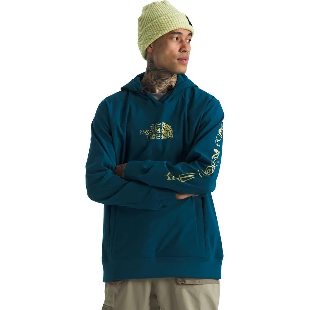 the north face tekno logo hoodie - men's