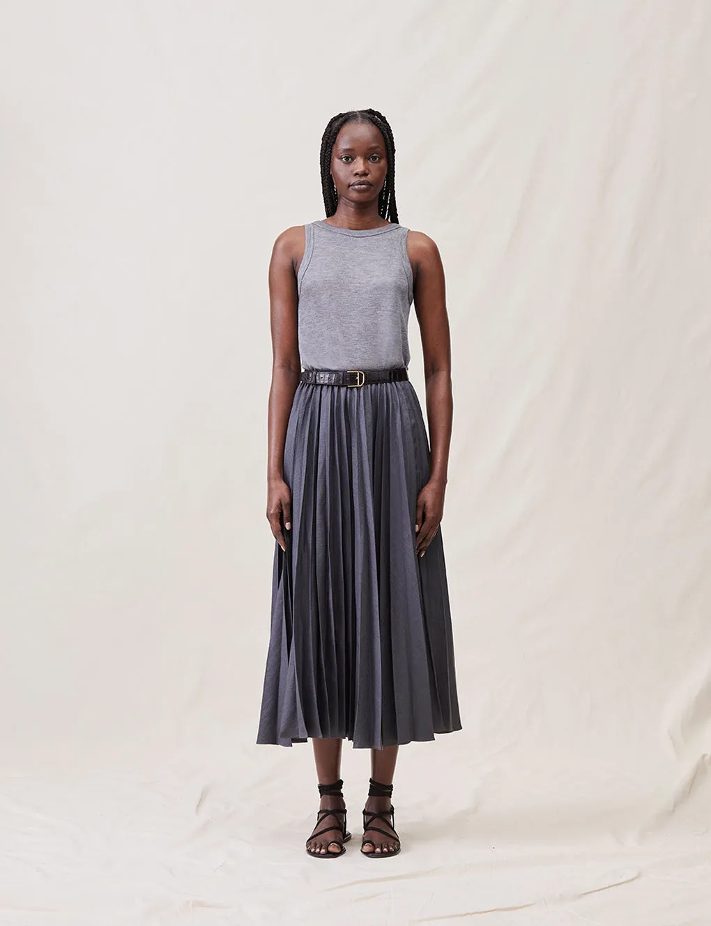 The Pleated Skirt