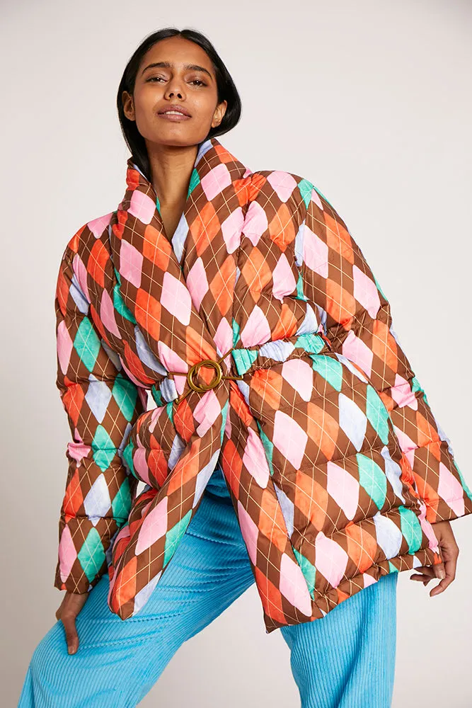TONI BELTED PUFFER