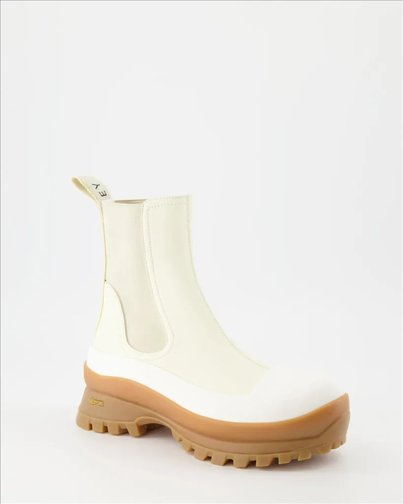 Trace Light Beige Boots