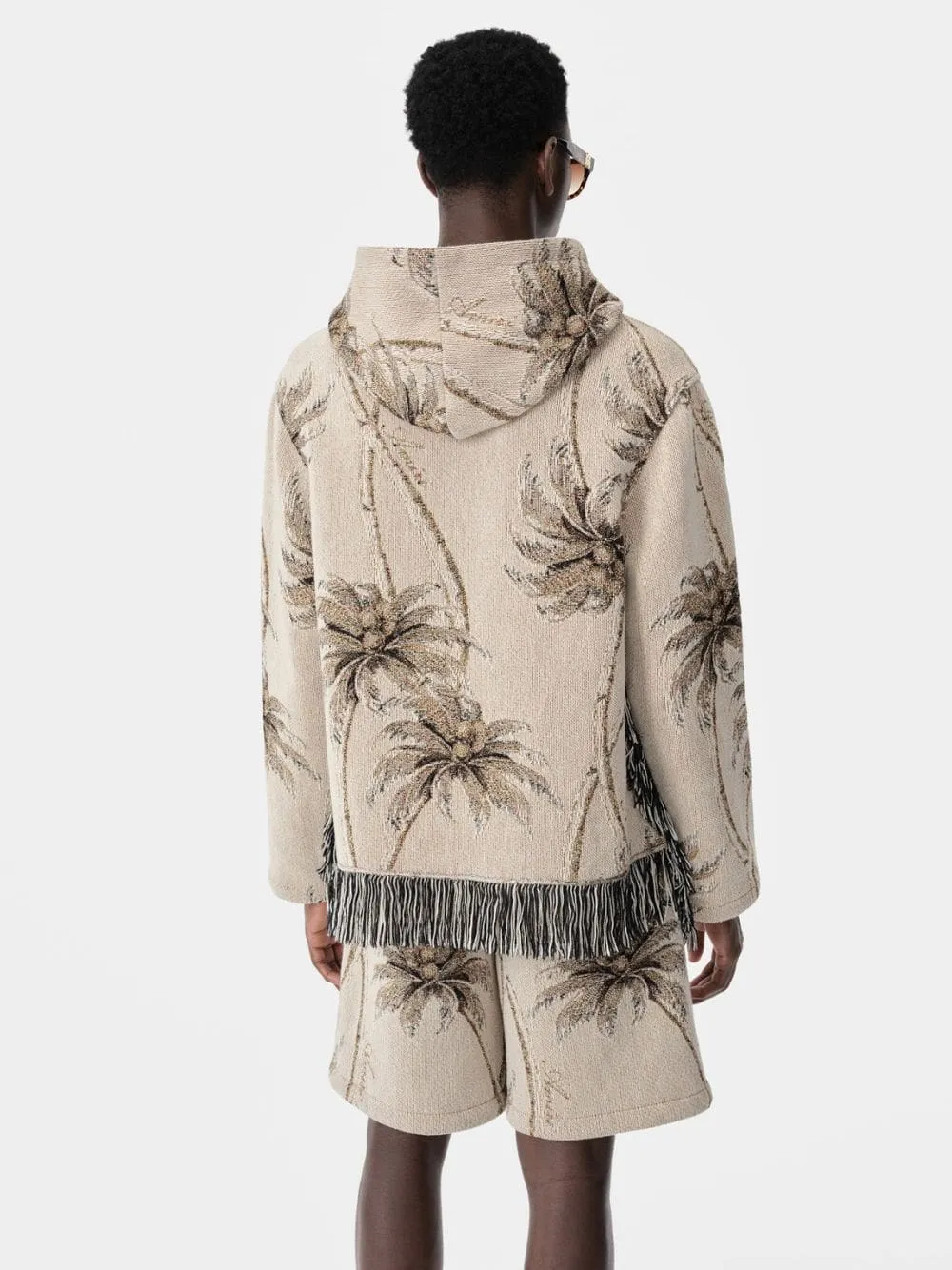 Twisted Palms Tapestry Hoodie