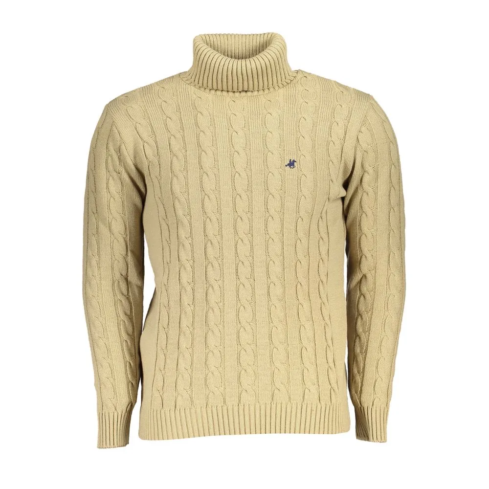 U.S. Grand Polo Chic Turtleneck Twisted Knitwear