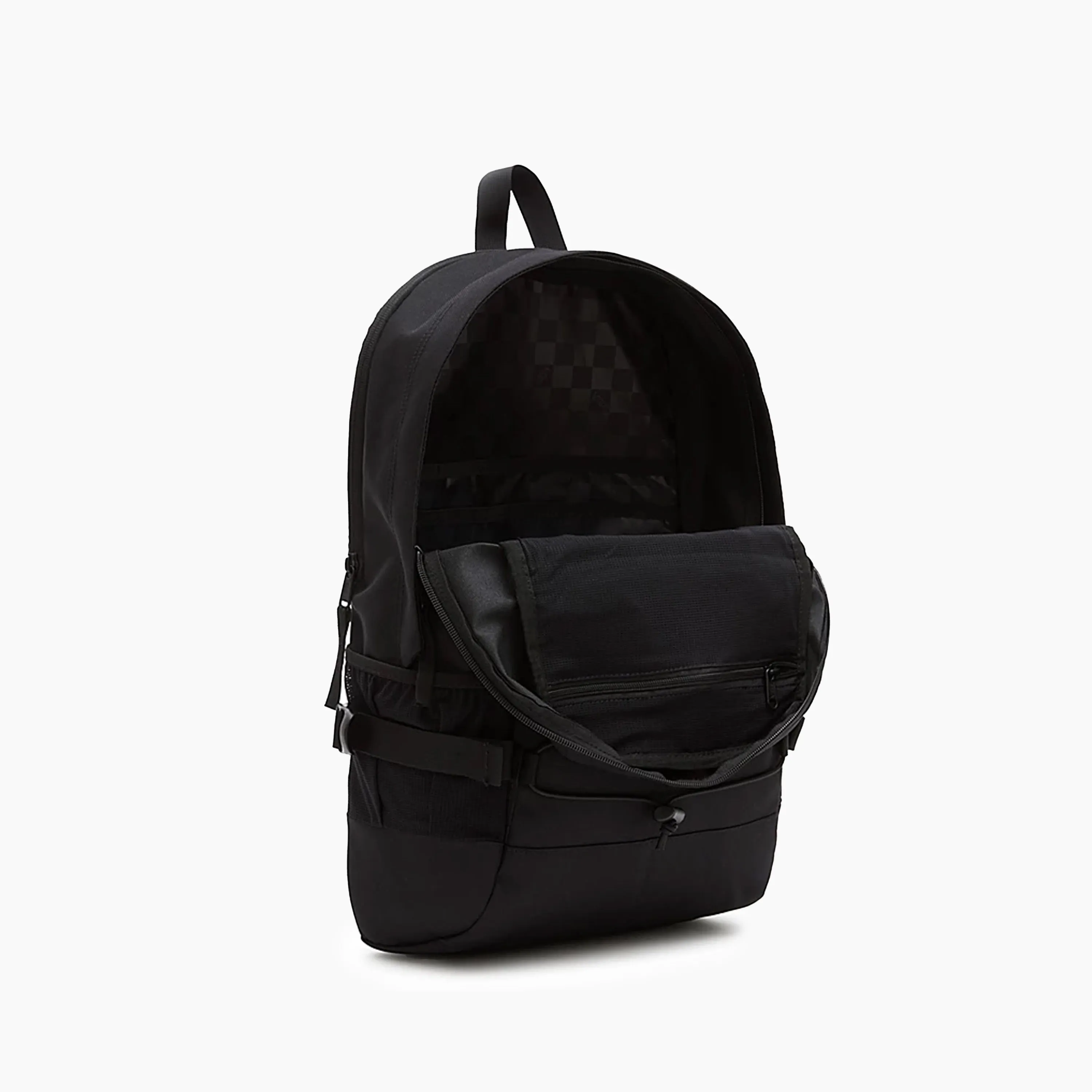 VANS ORIGINAL BACKPACK BLACK & WHITE LABEL - VN00082FBLK1