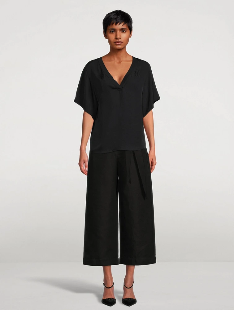 VINCE Short-Sleeve Top