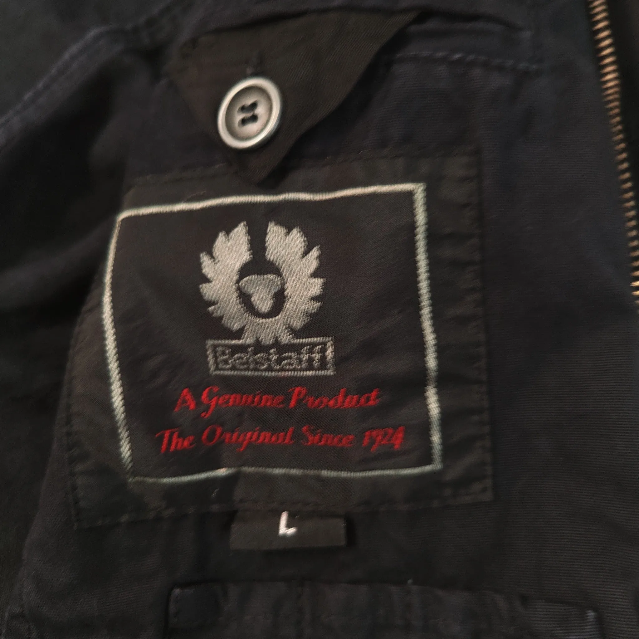 Vintage Belstaff Black label jacket Made in Italy