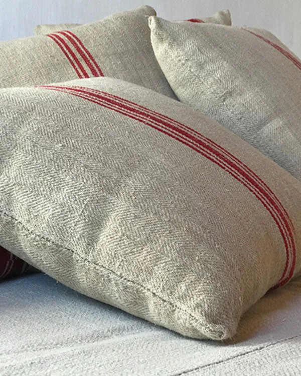 Vintage Hemp Pillow