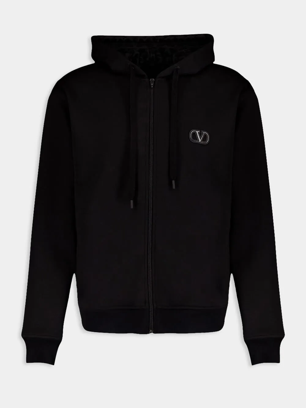 VLogo Signature Zip-Up Hoodie