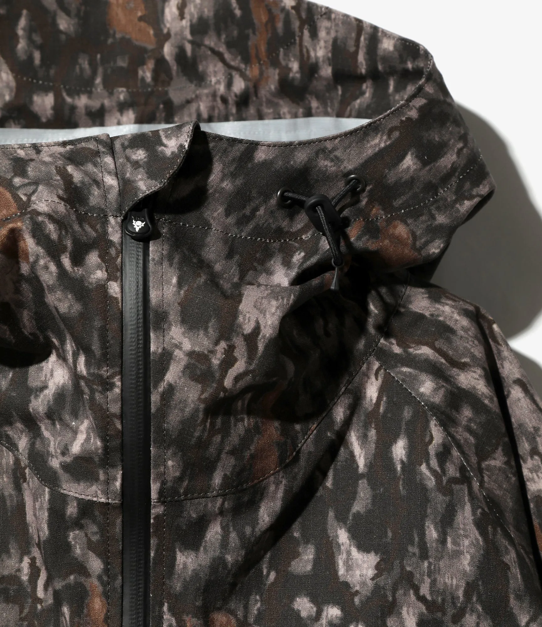 Weather Effect Jacket –Horn Camo 3-Layer Ripstop