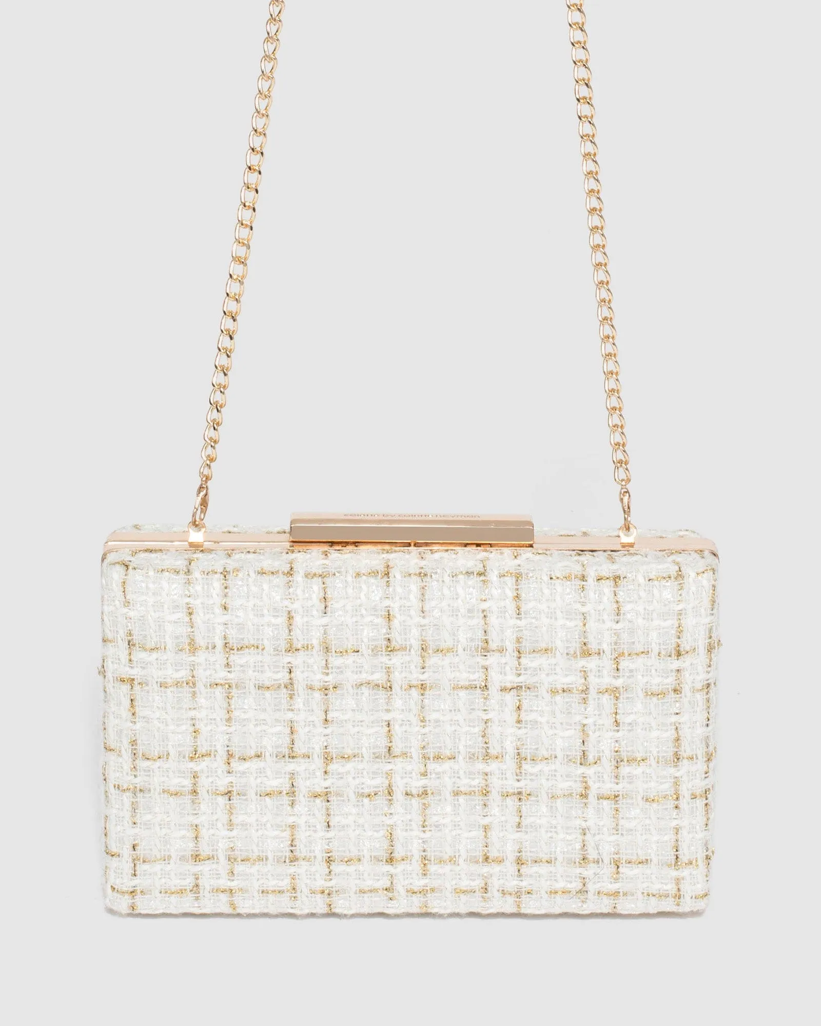 White Jaimi Clutch Bag