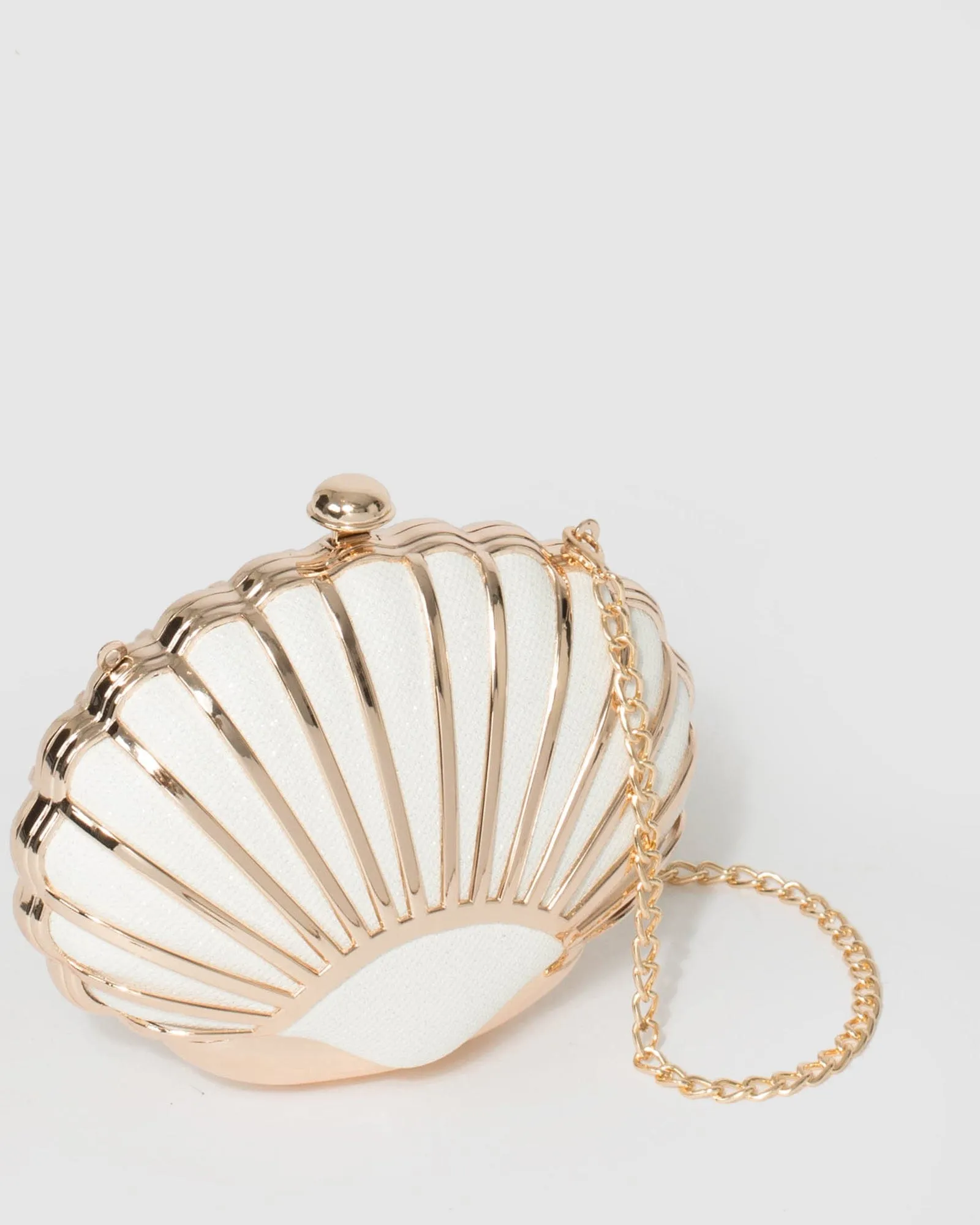 White Lani Clutch Bag