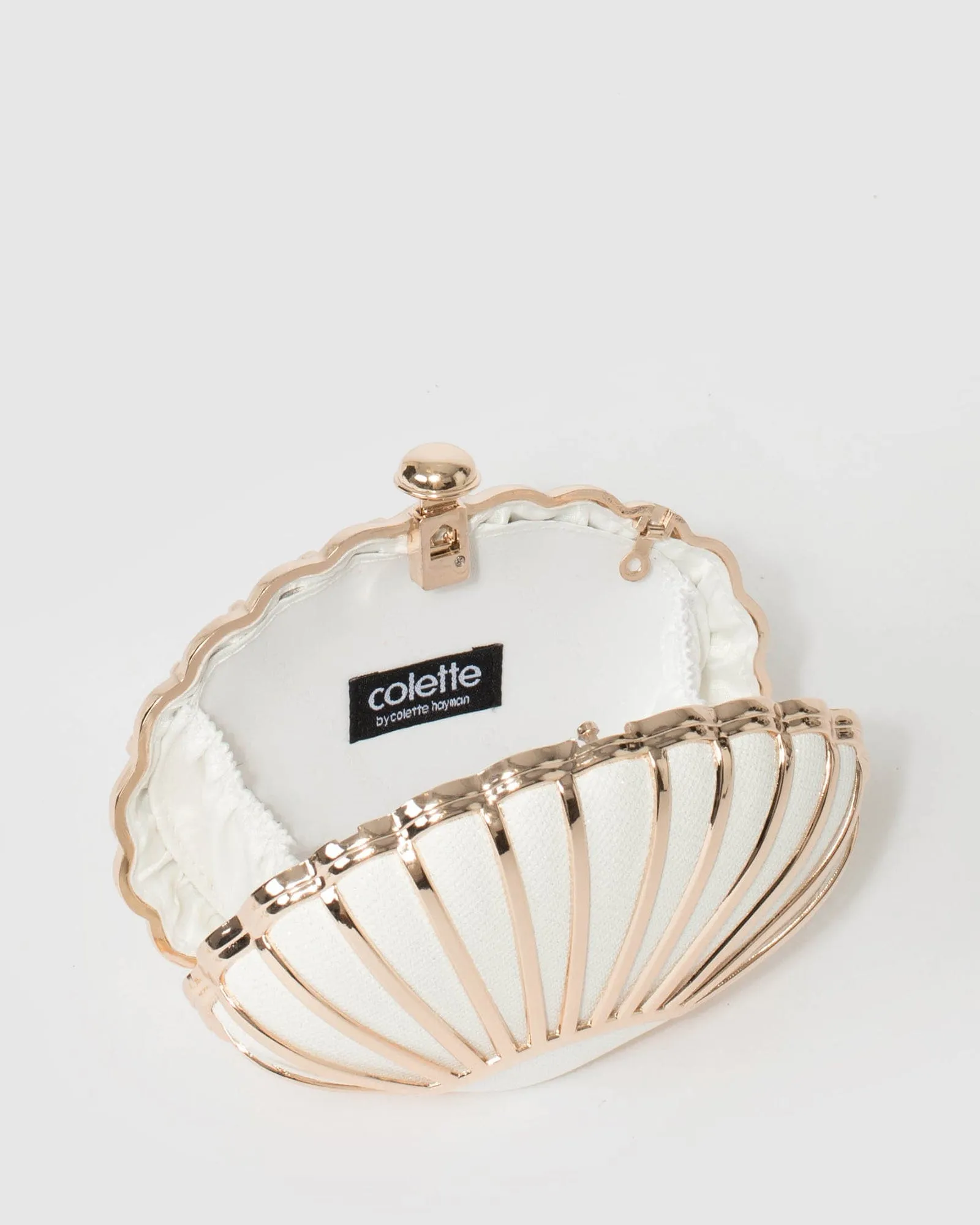 White Lani Clutch Bag