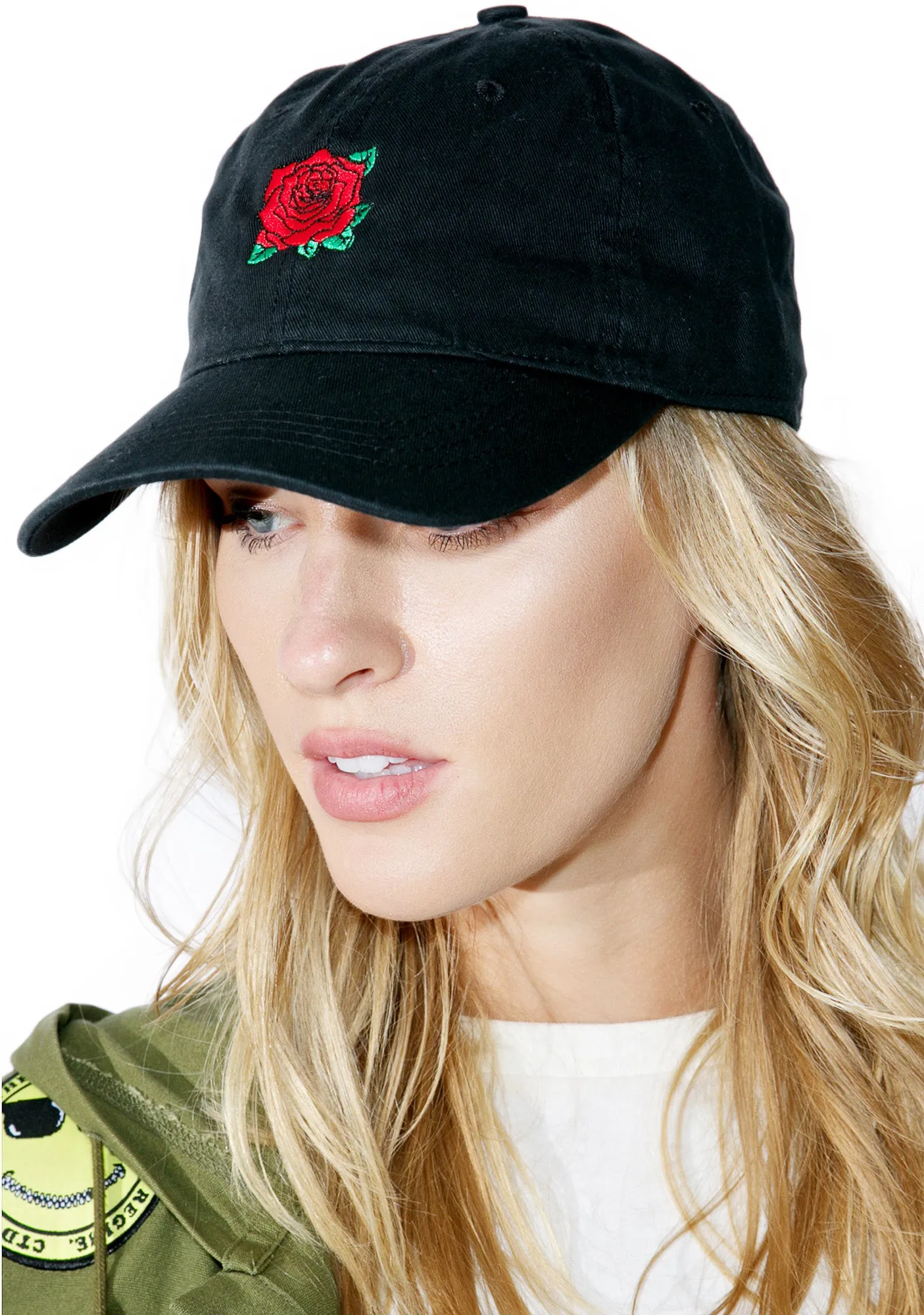 With A Rose Dad Hat-