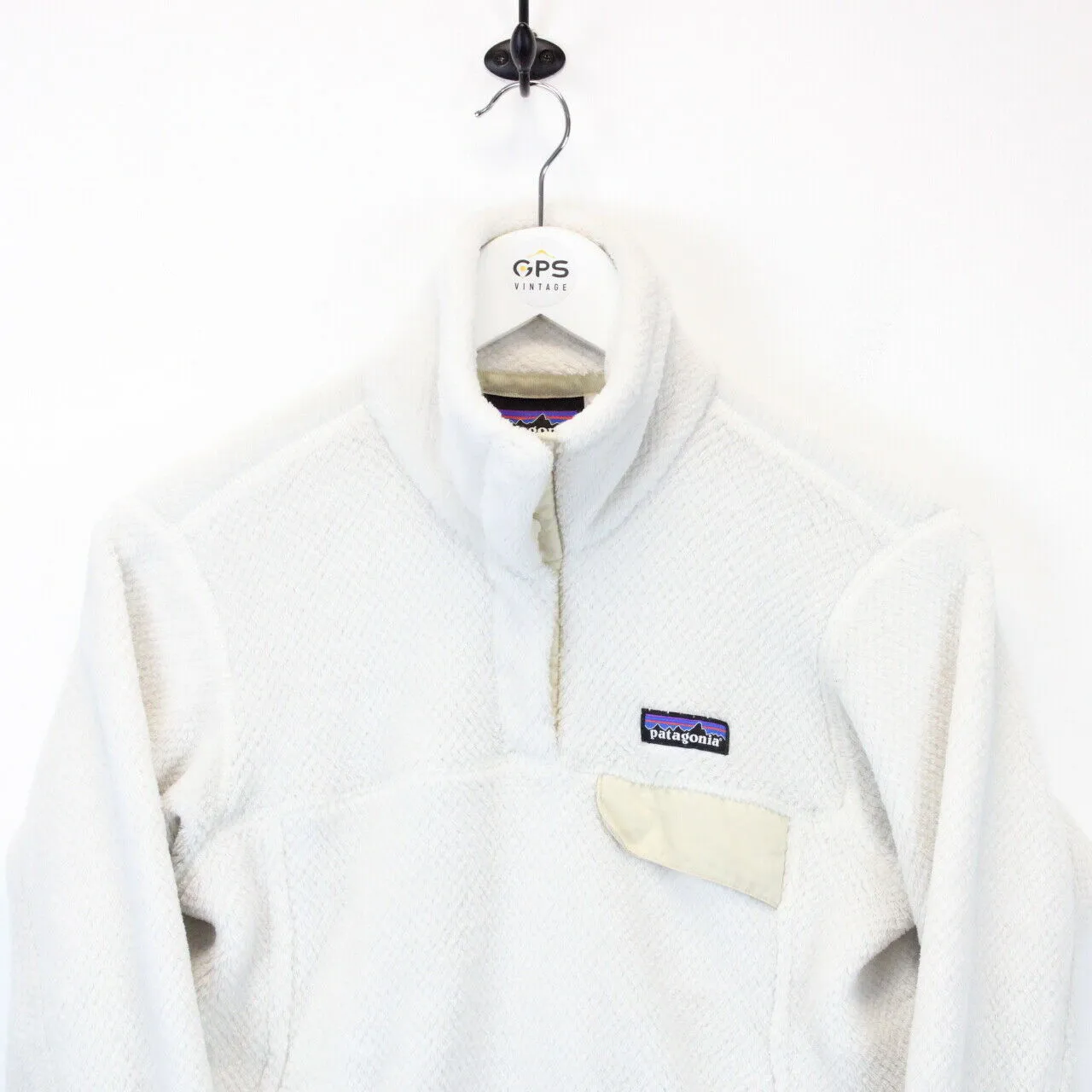 Womens PATAGONIA Fleece White | Small