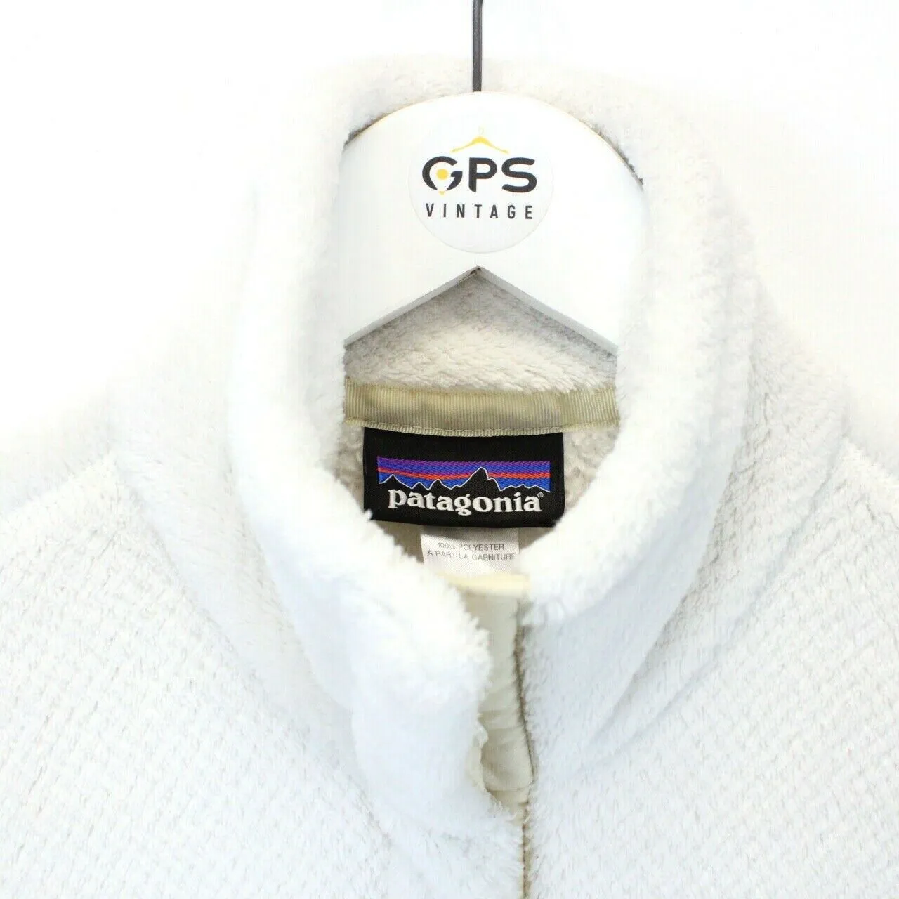 Womens PATAGONIA Fleece White | Small