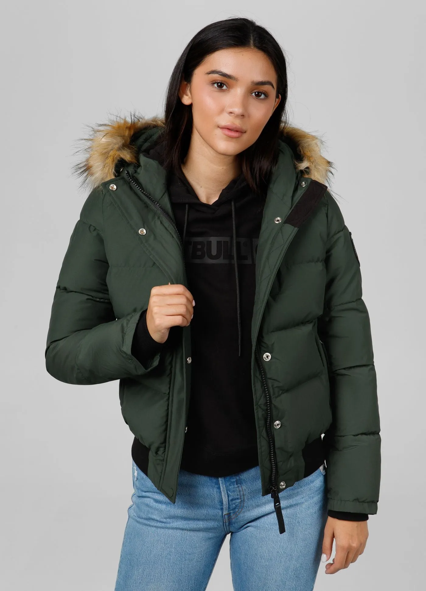 Women's winter hooded jacket Azalea