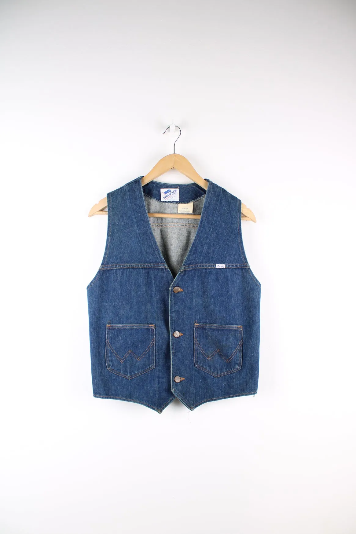 Wrangler Denim Vest (M)