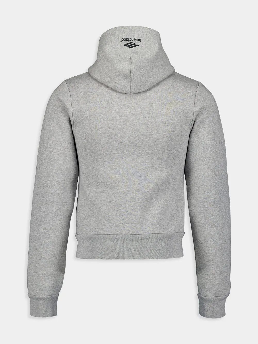 Zip-Up Fitted Hoodie