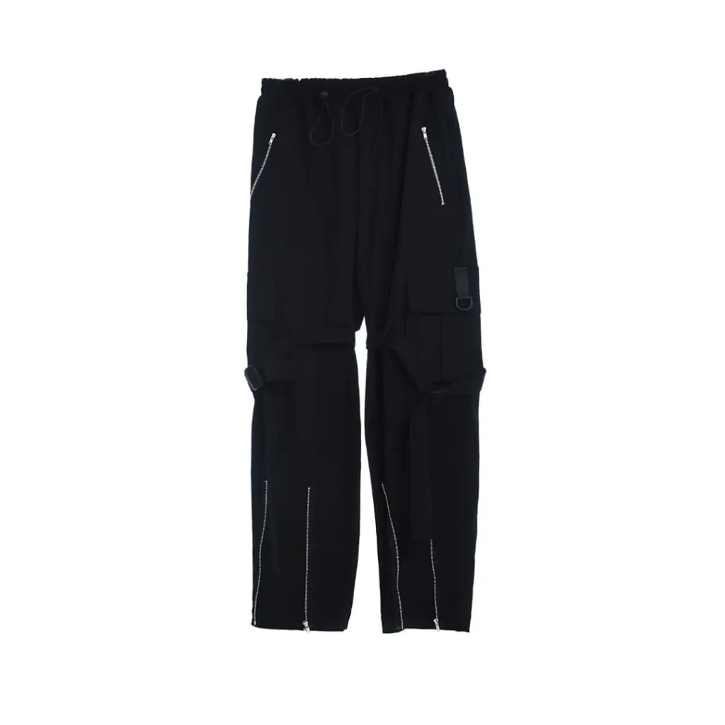 Zipper Cargo Pants